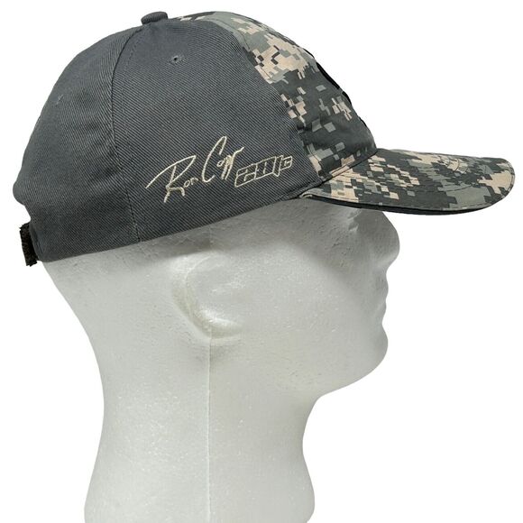NAPA Racing Camouflage Hat Baseball Cap Gray NASCAR NHRA Motorsports Strapback - Picture 5 of 9